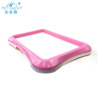 Plastic indoor house pet dog toilet hygienic mat for dogs