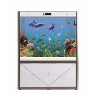 Cleair glass fish tank Aquarium , fish tank with aluminium alloy