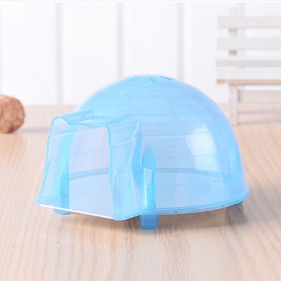 New design portable  mini  cool  cage plastic hamster house for small animals in summer